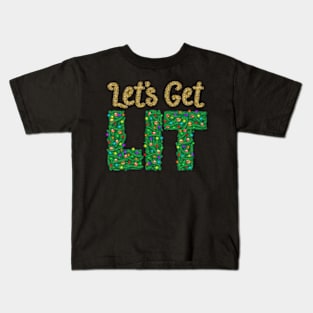 Let's Get Lit Kids T-Shirt